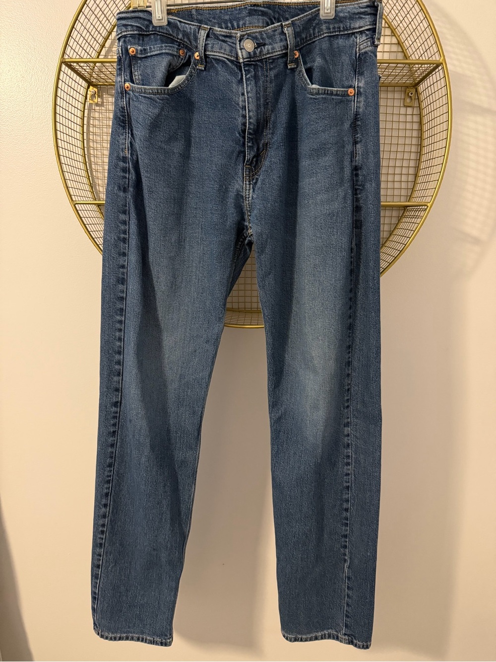 Levi's 505 Regular Fit Men's Jeans W33 L34 - Water< Less